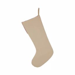 Glitzhome 21 in. Red Cardinal Embroidered Christmas Stockings, Polyester & Linen Blend (2-Pack) thumbnail 6