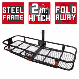Detail K2 500 lb. Capacity 60 in. x 20 in. Steel Folding Hitch Cargo Carrier for 2 in. Receiver thumbnail 1