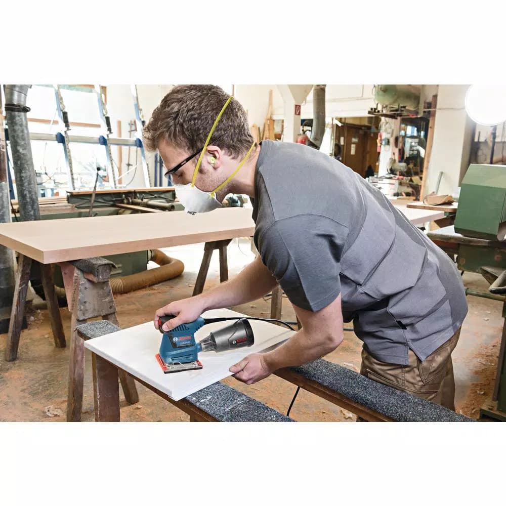 Bosch GSS20-40 1/4 in. Corded Sheet Orbital Finishing Sander, 2 Amp