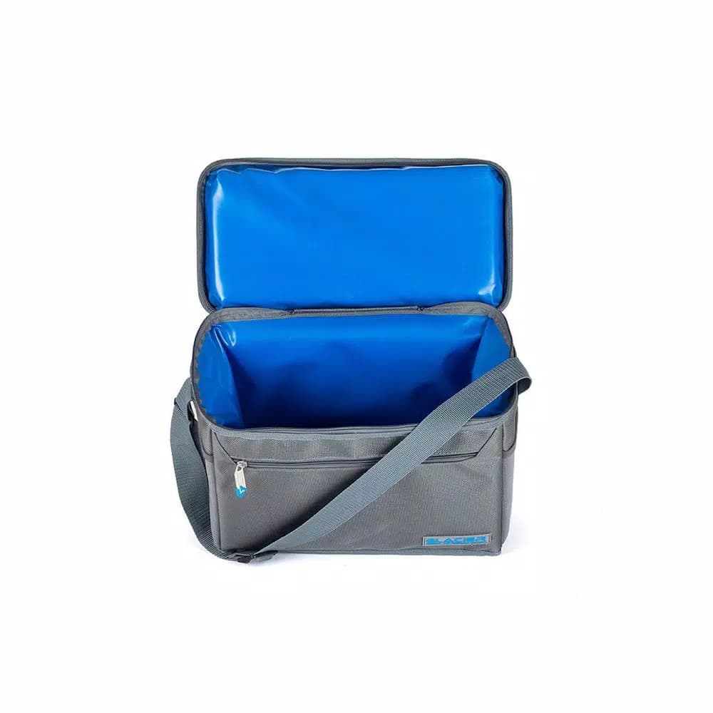 Glacier Coolers IceChip 15 Qt. Grey Soft-Side Cooler with Rigid Foam Insulation