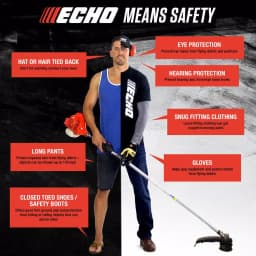 ECHO GT-225 21.2 cc Gas 2-Stroke Curved Shaft String Trimmer thumbnail 11