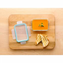 Snapware Pyrex Total Solutions 4-Piece Glass Rectangle Food Storage Set with Snapware Airtight Lids thumbnail 4