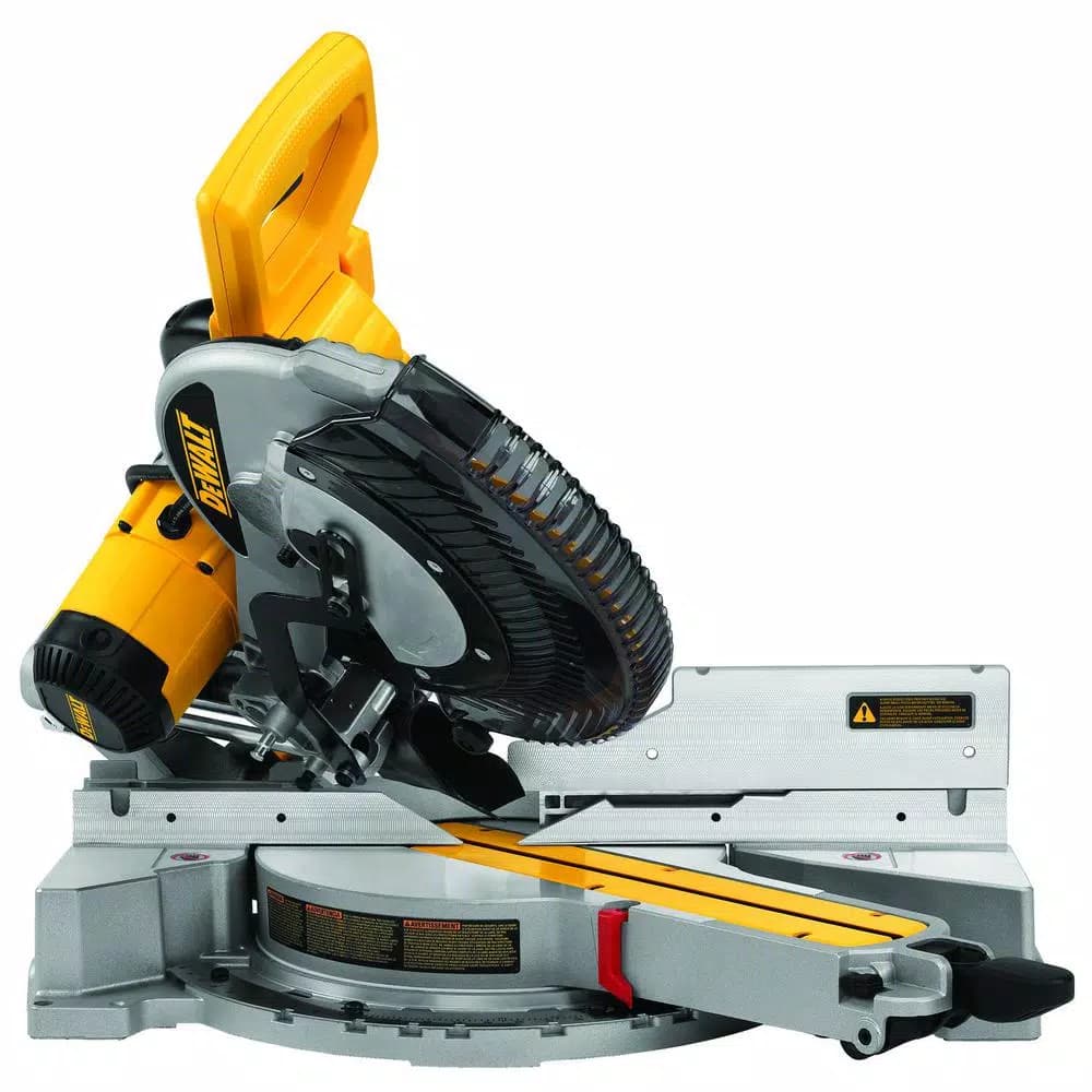 DEWALT 12 in. 15 Amp Double-Bevel Sliding Compound Miter Saw with 60T Fine Finish Blade