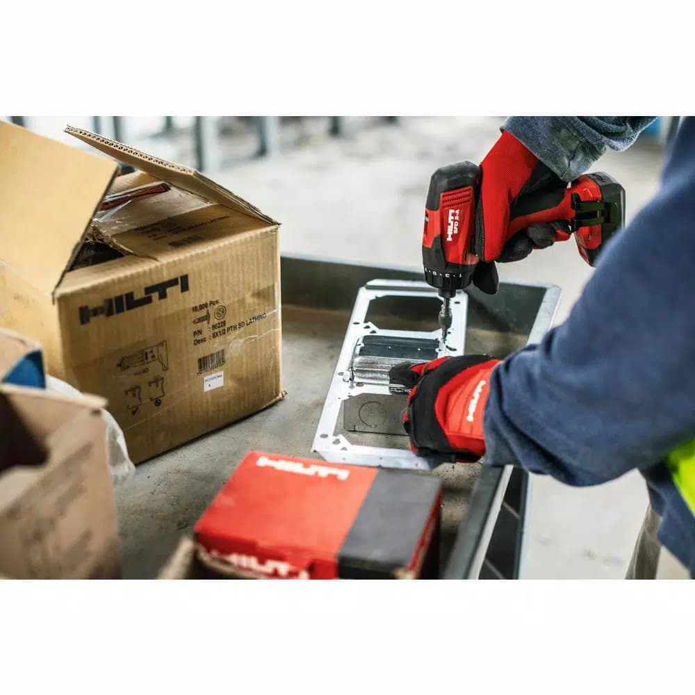 Hilti 12V Lithium-Ion 1/4 in. Cordless Impact Driver SFD 2-A Kit with 2 Batteries, Charger, and Bag