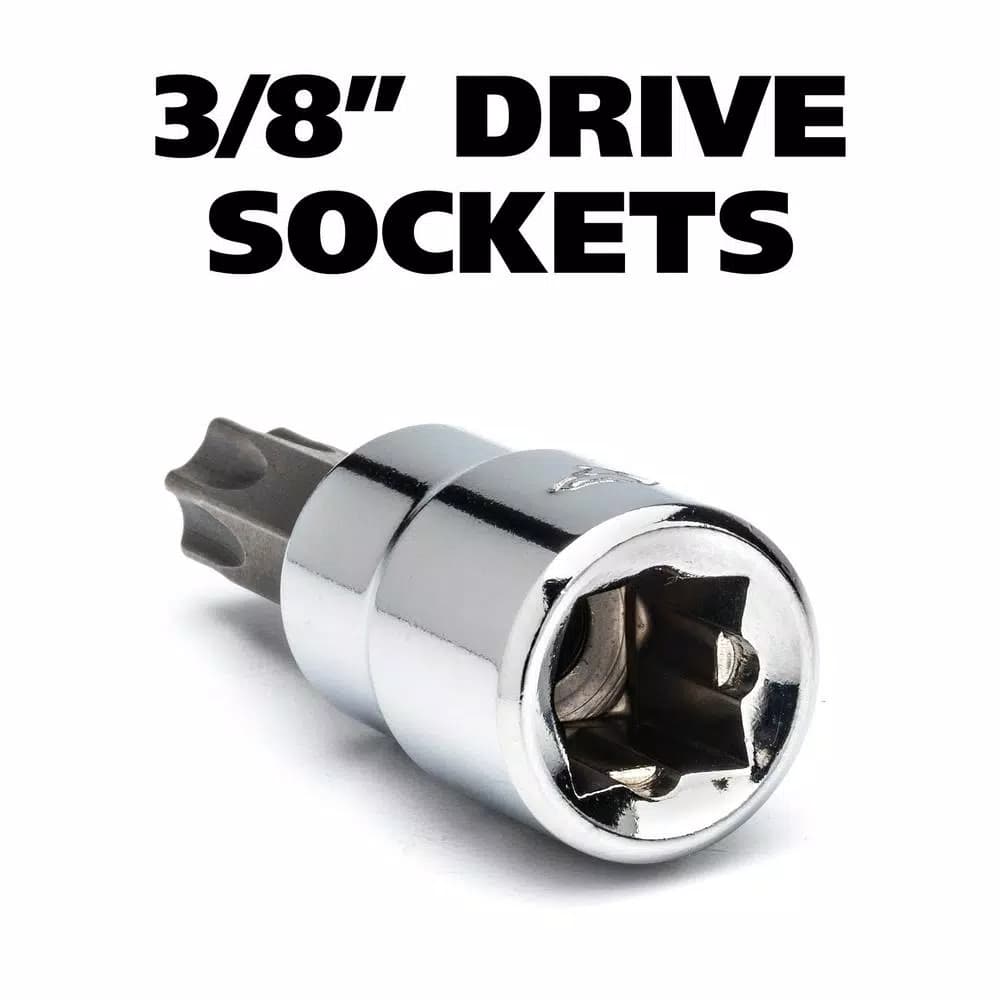 Husky 37-Piece 3/8 in. Drive Master Bit Socket Set