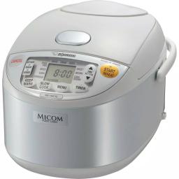 Zojirushi Umami 7-Cup Rice Cooker with Non-Stick Inner Pan, Pearl White thumbnail 1