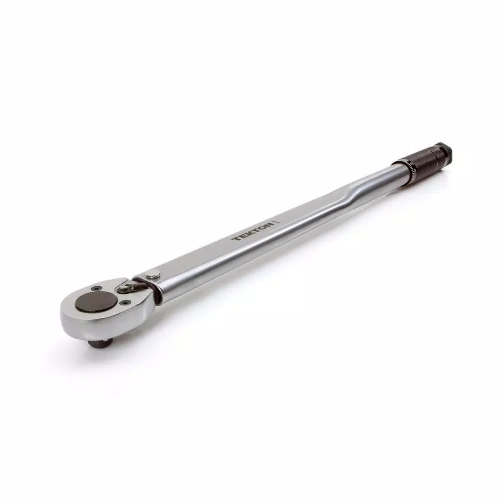 TEKTON 1/2 in. Drive Click Torque Wrench, 25-250 ft./lb.