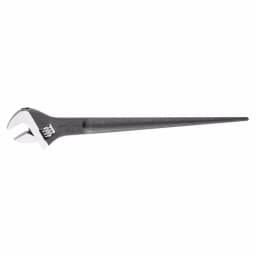 Klein Tools 16 in. Adjustable Construction Wrench, 1-1/2 in. Capacity thumbnail 1