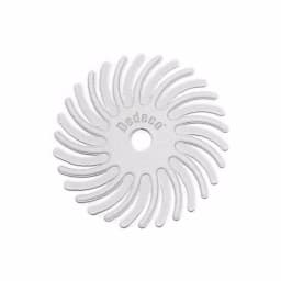 Dedeco Sunburst Radial Discs 400-Grit Fine 1/8 in. Arbor Rotary Cleaning and Polishing Tool (12-Pack) thumbnail 1
