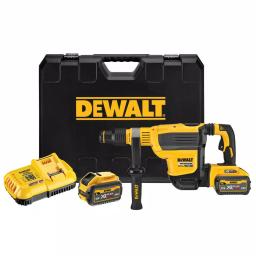DEWALT 60V MAX FLEXVOLT Cordless Brushless 1-3/4 in. SDS MAX Rotary Hammer Kit with (2) 9.0 Ah Batteries thumbnail 1