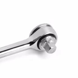 Stark 1/2 in. Drive Quick Release Ratchet, 72-Tooth Polished Chrome Vanadium Steel Hand Tool thumbnail 3