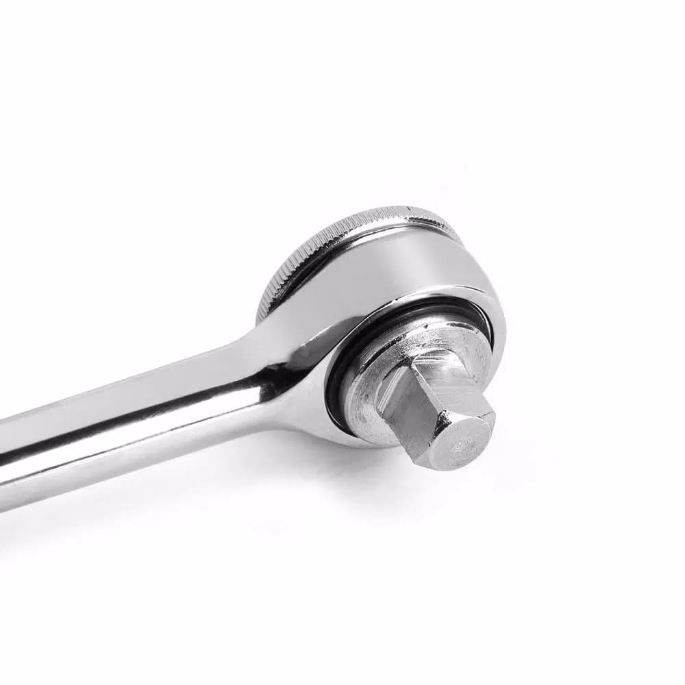 Stark 1/2 in. Drive Quick Release Ratchet, 72-Tooth Polished Chrome Vanadium Steel Hand Tool
