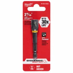 Milwaukee SHOCKWAVE Impact Duty 5/16 in. x 2-9/16 in. Magnetic Nut Driver thumbnail 2