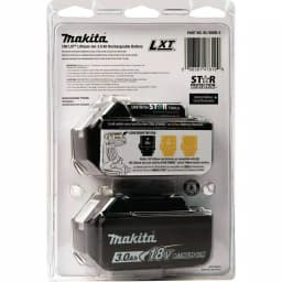 Makita 18V LXT Lithium-Ion 3.0Ah High Capacity Battery Pack (2-Pack) thumbnail 3