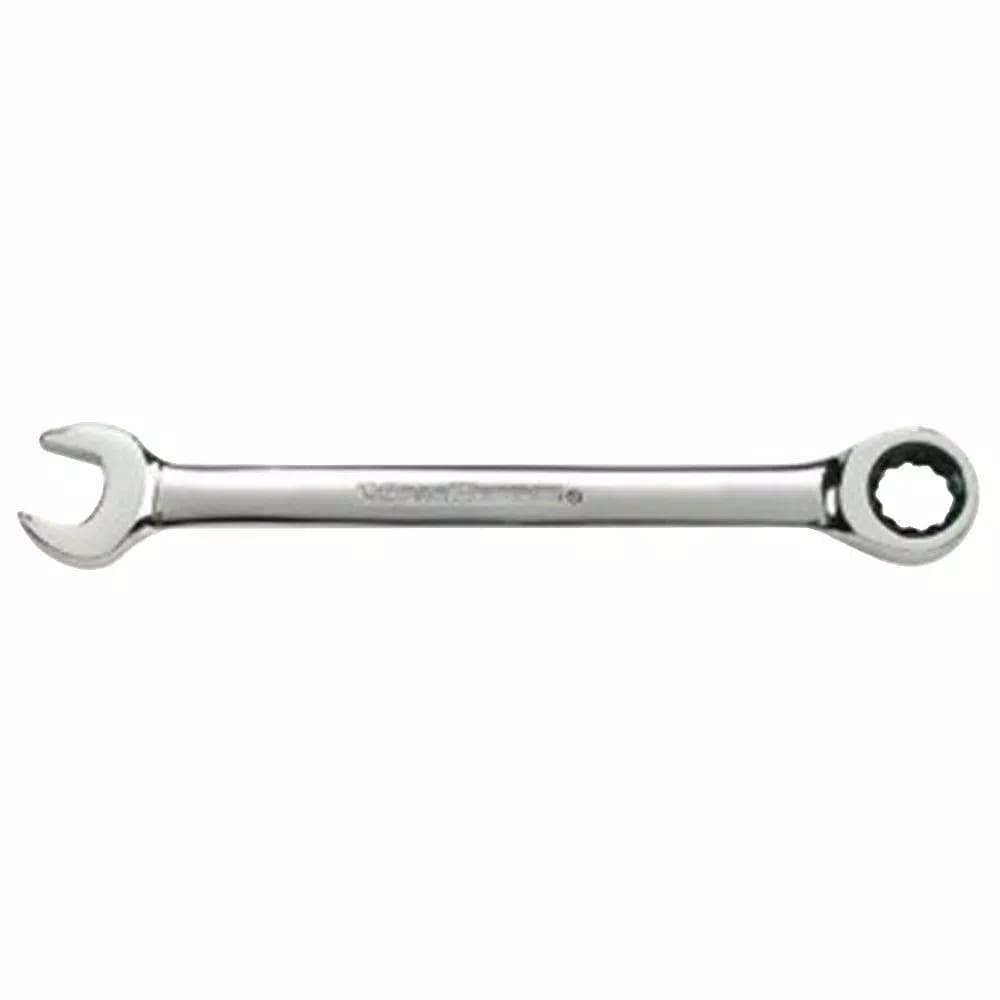 GearWrench 7/8 in. Combination Ratcheting Wrench, 12-Point Box End