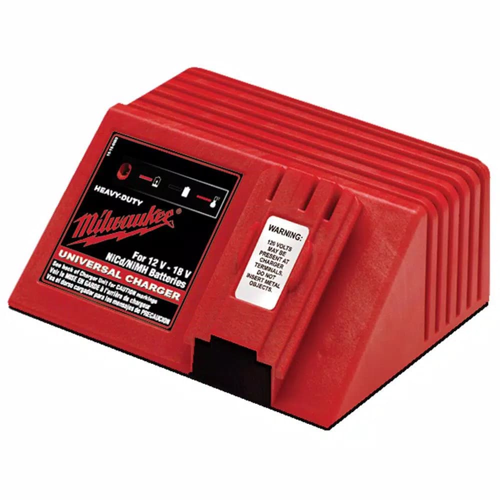 Milwaukee Universal Battery Charger for 12V, 14.4V, and 18V NiCd and NiMH Batteries