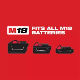 Milwaukee M18 FUEL 1/2 in. High Torque Impact Wrench & 1/4 in. Impact Driver Kit with 2 5.0 Ah Batteries thumbnail 7