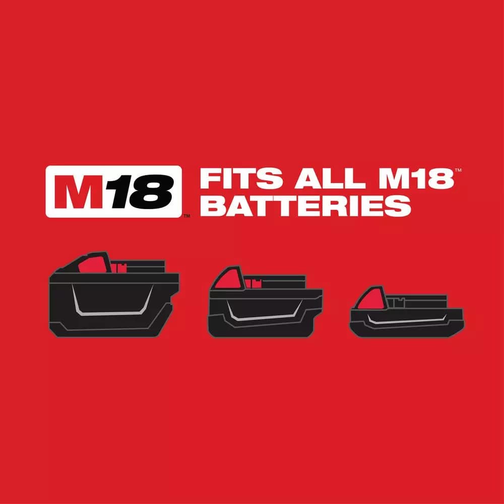 Milwaukee M18 FUEL 1/2 in. High Torque Impact Wrench & 1/4 in. Impact Driver Kit with 2 5.0 Ah Batteries