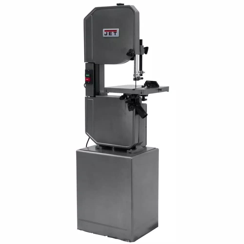JET J-8201K 14 in. Vertical Band Saw with Closed Stand, 1 HP, 8-Speed, 115V