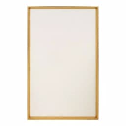 Kate and Laurel Calter Gold Framed Linen Fabric Pinboard Memo Board, White thumbnail 2