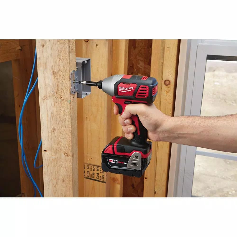 Milwaukee M18 18V Lithium-Ion Cordless 4-Tool Combo Kit with Grinder and Blower
