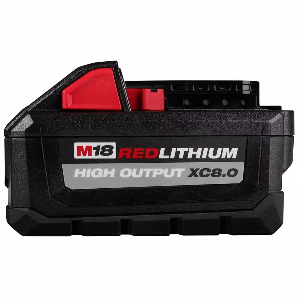 Milwaukee M18 18V Lithium-Ion High Output Battery Combo Kit: 12.0 Ah & 8.0 Ah XC Battery Packs