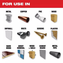 Milwaukee OPEN-LOK 3-Piece Universal Oscillating Multi-Tool Blade Variety Pack thumbnail 2