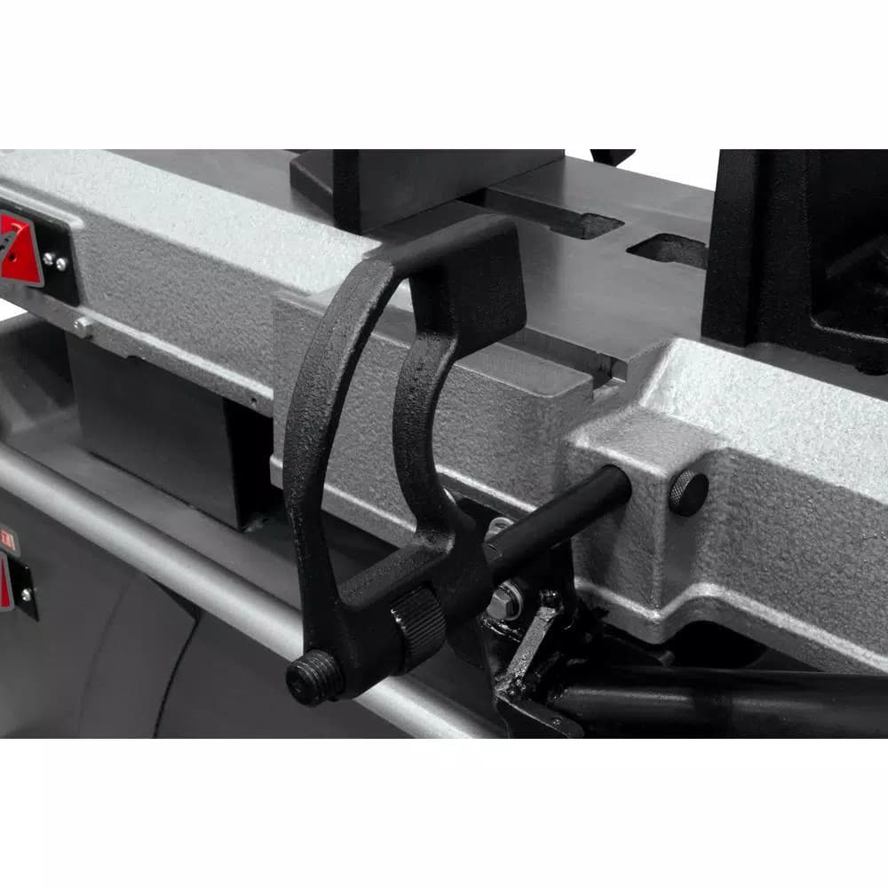 JET HVBS-712 3/4 HP 7 in. x 12 in. Metalworking Horizontal and Vertical Band Saw with Closed Stand