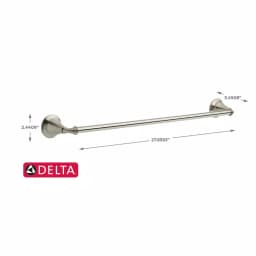 Delta Linden 24 in. Stainless Steel Single Towel Bar thumbnail 3