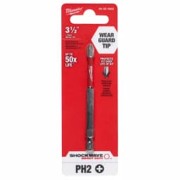 Milwaukee SHOCKWAVE Impact Duty #2 Phillips 3.5 in. Steel Power Bit thumbnail 2