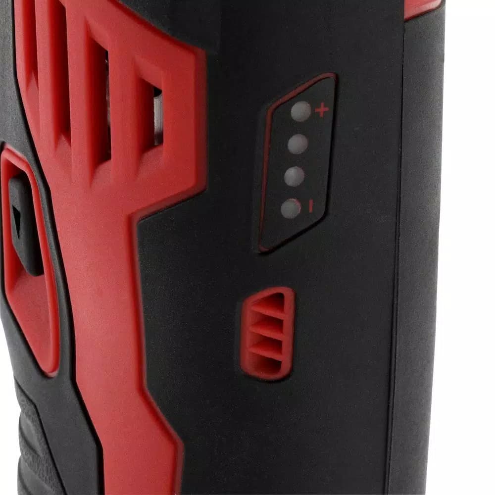 Milwaukee M12 12V Lithium-Ion Cordless 1/4 in. Right Angle Hex Impact Driver Kit with 1.5Ah Battery, Charger & Case