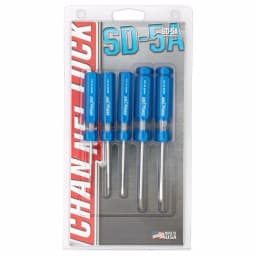 Channellock 5-Piece Precision Screwdriver Set, Phillips and Slotted thumbnail 3