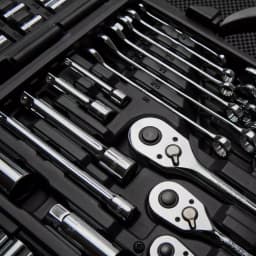 Stanley 170-Piece Mechanics Tool Set with Sockets, Wrenches, and Hand Tools thumbnail 7