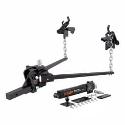 CURT Short Trunnion Bar Weight Distribution Hitch Kit (8K-10K lbs GTW, 28-3/8" Bars) thumbnail 1