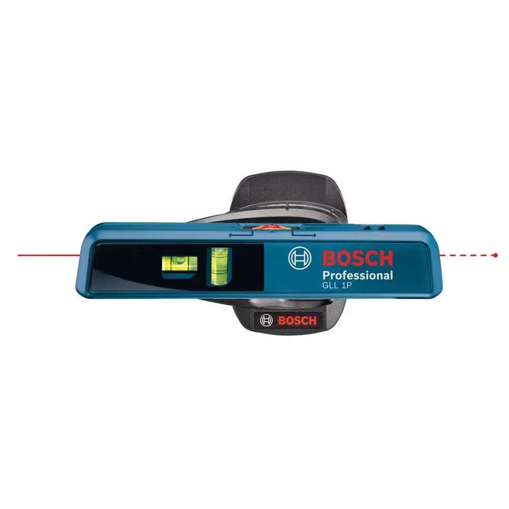 Bosch GLL 1P Line and Point Laser Level, Red Laser, Indoor Use