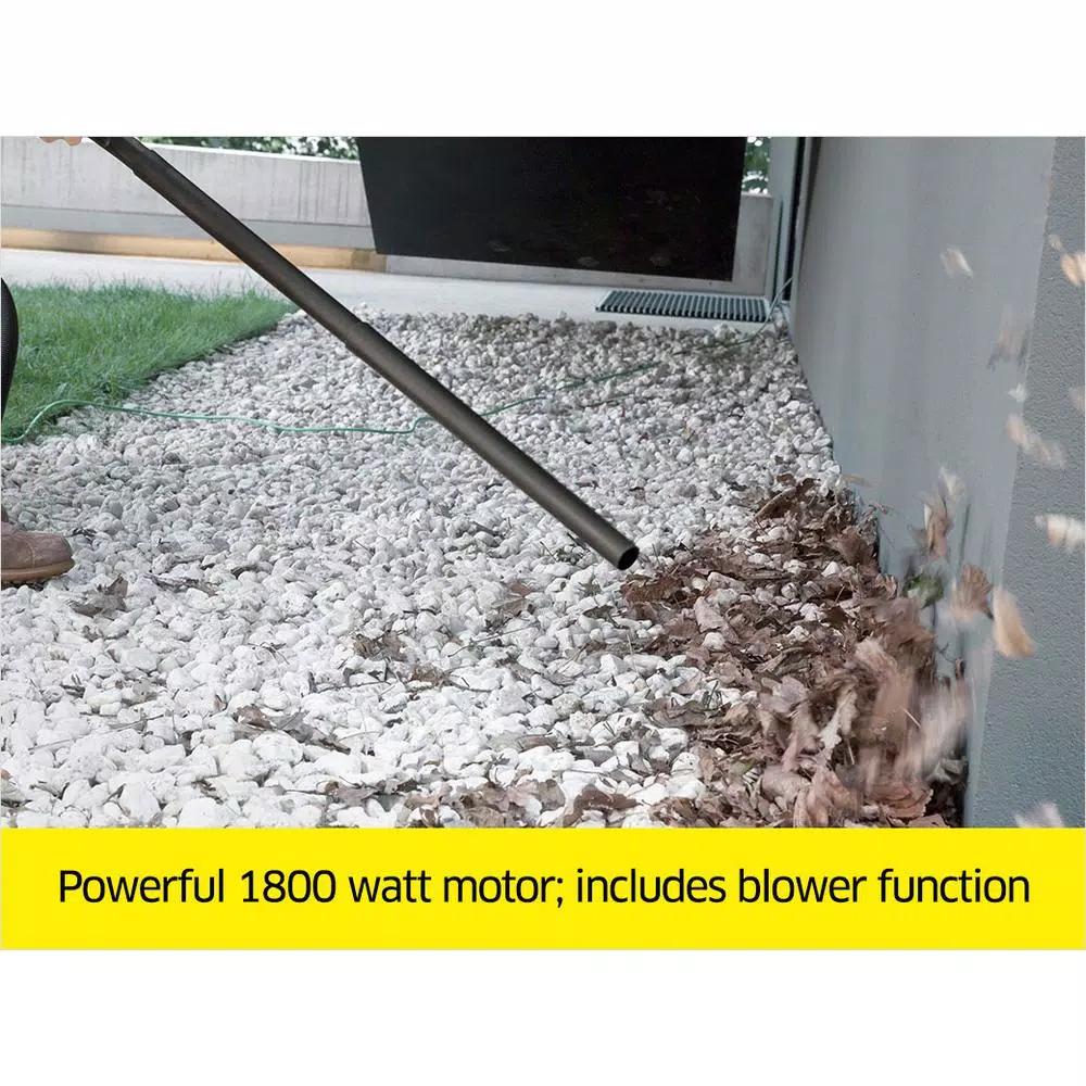 Karcher WD5/P 6.6 Gallon Wet/Dry Vacuum with 1800W Motor and Tact Filter Cleaning