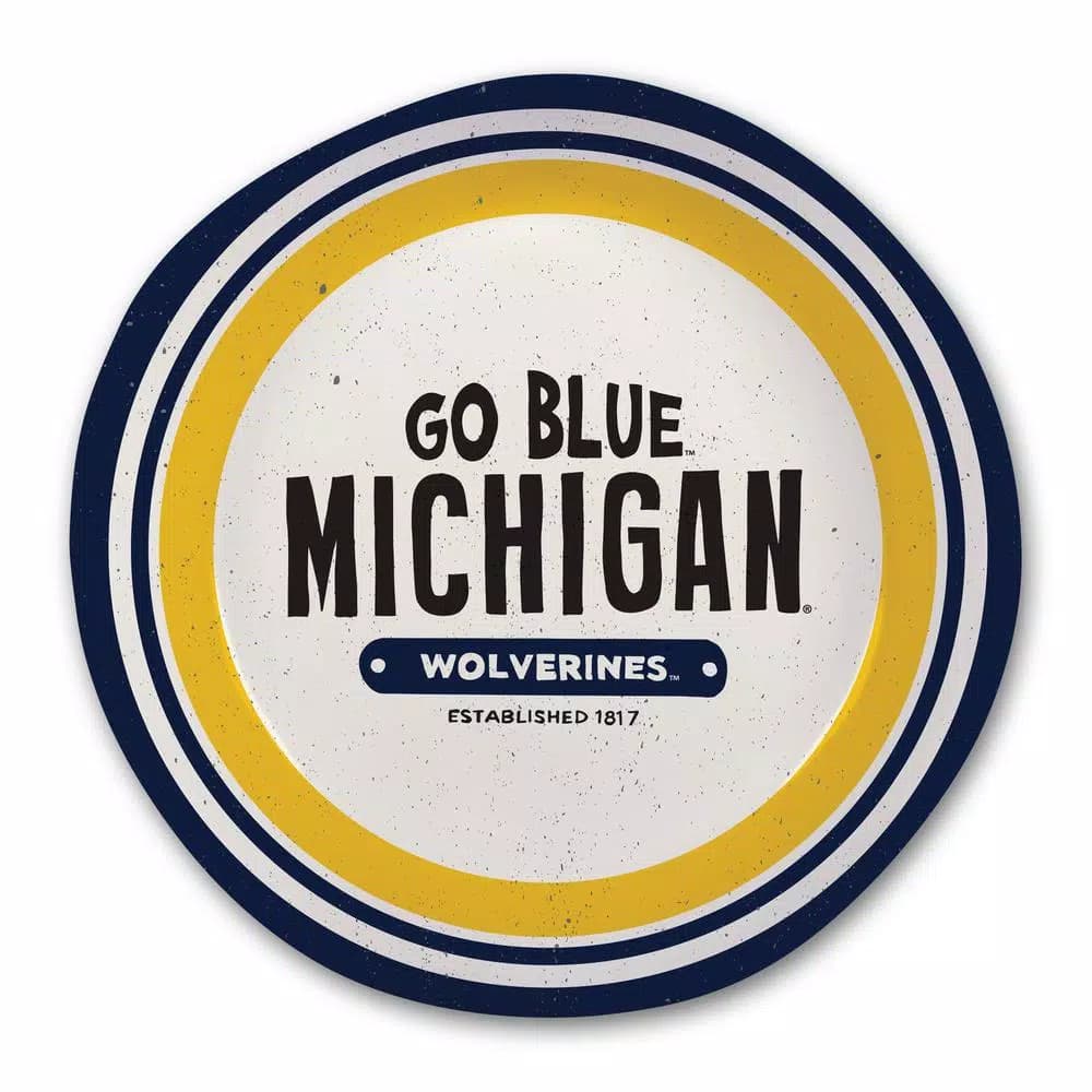 Magnolia Lane Michigan NCAA Officially Licensed 13.5 in. Melamine Serving Bowl