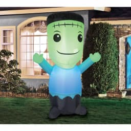 Unbranded 5-ft. Inflatable Monster Halloween Outdoor Decor thumbnail 3