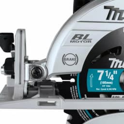Makita 18V X2 LXT Brushless 7-1/4 in. Rear Handle Circular Saw Kit with (2) 5.0 Ah Batteries & Charger thumbnail 10