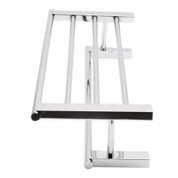 ALFI BRAND 25.88 in. Modern Wall Mount Towel Rack with Shelf, Polished Chrome thumbnail 6
