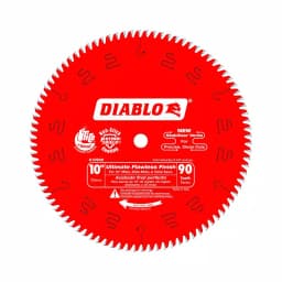 Diablo 10 in. 90-Teeth Ultimate Polished Finish Circular Saw Blade, 25-Pack thumbnail 1