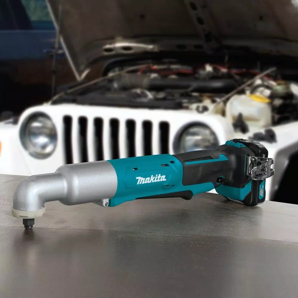 Makita 12V MAX CXT Cordless 3/8 in. Angle Impact Wrench Kit with 2.0Ah Battery and Charger