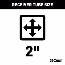 CURT Class 3 Trailer Hitch for Mitsubishi Outlander thumbnail 7