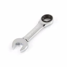 TEKTON 19 mm Stubby Ratcheting Combination Wrench, 6-Point Box End thumbnail 1