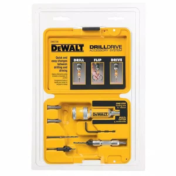 DEWALT 8-Piece Drill Drive Set with Rapid Load Holder