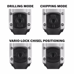 Bosch RH540M 12 Amp SDS-Max Corded Variable Speed Rotary Hammer Drill with Carrying Case thumbnail 6