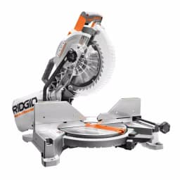 RIDGID 10 in. Dual Bevel Compound Miter Saw, 15 Amp, with LED Cut Line Indicator thumbnail 1