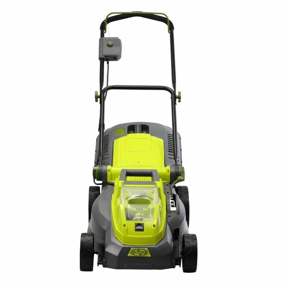 Sun Joe iON16LM 40V Cordless 16 in. Walk Behind Push Mower Kit with 4.0 Ah Battery and Charger