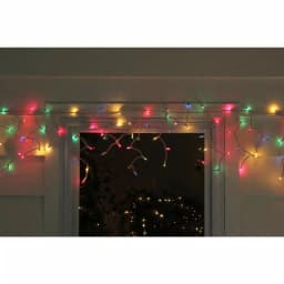 Northlight 150-Light Multi-Color Mini Icicle Lights, 10 ft. White Wire, Indoor/Outdoor thumbnail 2