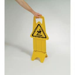 Rubbermaid Commercial Products 25 in. x 13 in. Wet Floor Caution Sign thumbnail 2
